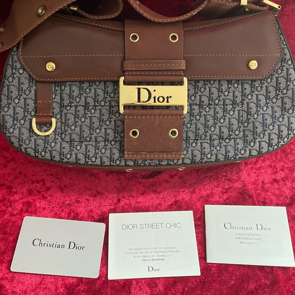 Christian Dior Diorissimo Street Chic Columbus Bag